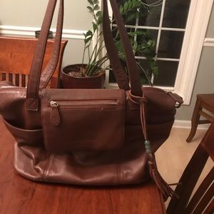 EUC Lily Jade Madeline Brandy and Silver